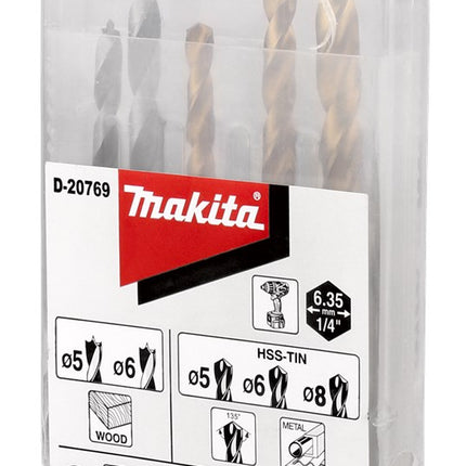 Makita Borenset 1/4" Vorm E – D-20769