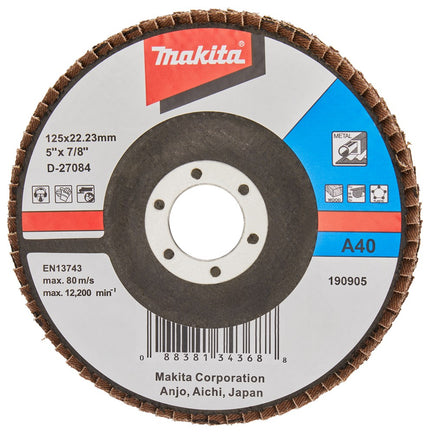 Makita Lamellenschijf 125mm A40 Lamellenschuurschijf – D-27084
