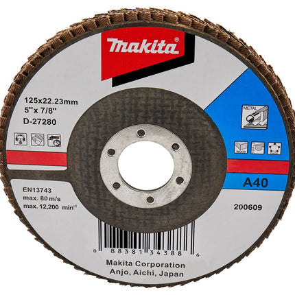 Makita Lamellenschijf 125mm A40 – D-27280