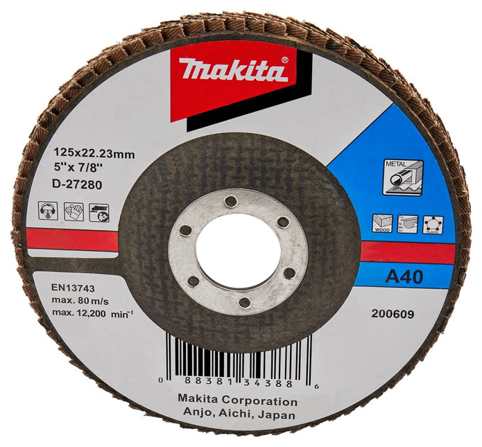 Makita Lamellenschijf 125mm A40 – D-27280