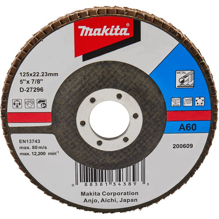 Makita Lamellenschijf 125mm A60 – D-27296