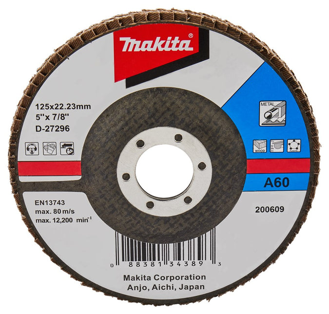 Makita Lamellenschijf 125mm A60 – D-27296