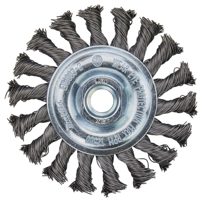 Makita Rondborstel M14X100mm V2 Staal – D-29555