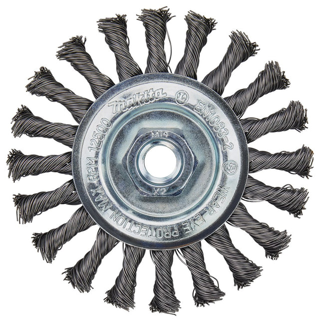 Makita Rondborstel M14X115mm V2 Staal – D-29561