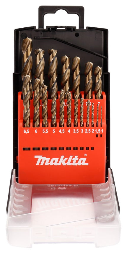 Makita Borenset 19-Delig Metaal Mforce 1-10mm – D-29876