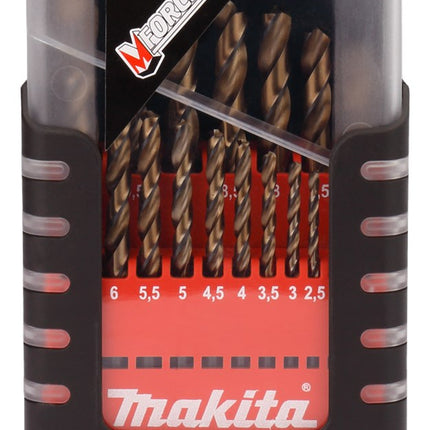 Makita Borenset 19-Delig Metaal Mforce 1-10mm – D-29876