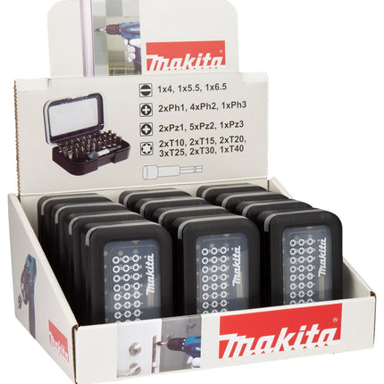 Makita DISPLAY 12 BITSET 31DLG A