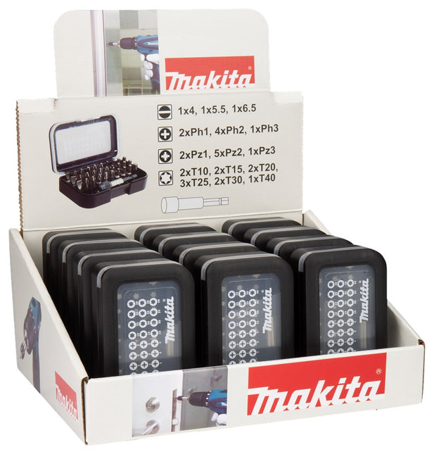 Makita DISPLAY 12 BITSET 31DLG A