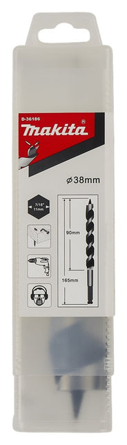 Makita Slangenboor 38X165mm – D-36186