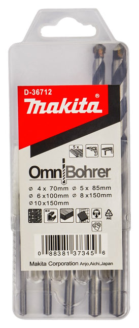 Makita Multiboorset 5-Delig – D-36712