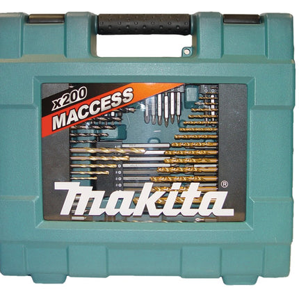Makita BOOR-/schroefbitset 200-Delig Boor/bitset – D-37194
