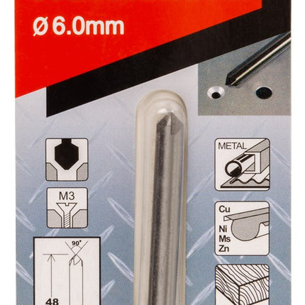 Makita Verzinkboor 6 X 48mm 5-CUT – D-37378