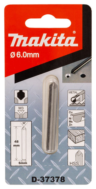 Makita Verzinkboor 6 X 48mm 5-CUT – D-37378