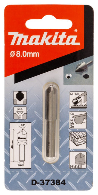 Makita Verzinkboor 8 X 48mm 5-CUT – D-37384