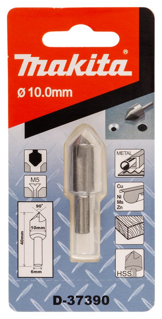 Makita Verzinkboor HSS 10X40mm 5-CUT – D-37390