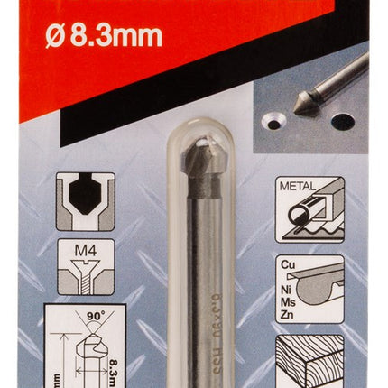 Makita Verzinkboor 8,3 X 50mm 3-CUT – D-37443