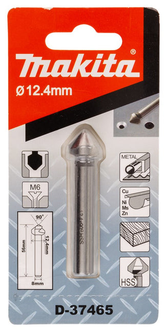 Makita Verzinkboor 12,4 X 56mm 3-CUT – D-37465