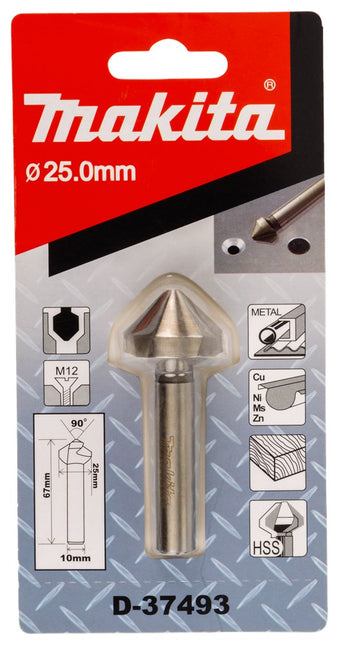 Makita Verzinkboor 25 X 67mm 3-CUT – D-37493