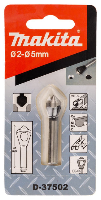 Makita Verzinkboor 2-5 X 45mm 45mm – D-37502