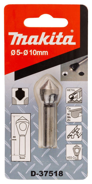 Makita Verzinkboor 5-10 X 48mm 48mm – D-37518