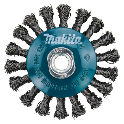 Makita Kegelborstel M14X100mm Knot – D-39861