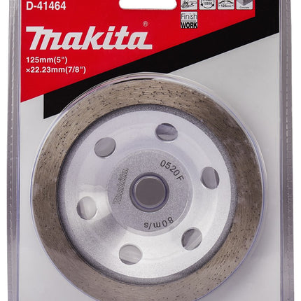 Makita Komschijf Diamant vol 125X22mm ECO – D-41464