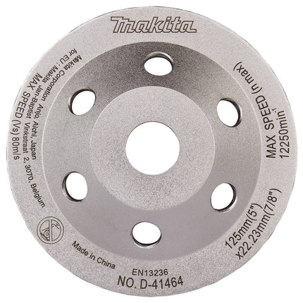 Makita Komschijf Diamant vol 125X22mm ECO – D-41464