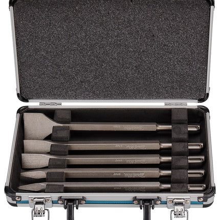Makita Beitelset 5-Delig Sds 250mm 5DLG – D-42379