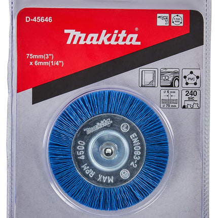Makita Rondborstel 6X75mm – D-45646