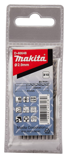 Makita Metaalboor 2,9X61mm – D-46648