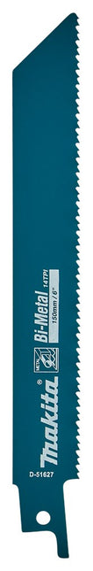 Makita Reciprozaagblad Metaal Rec.zaagbl Bi-M 152X19X0,9 1,8 – D-51627