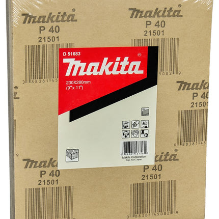 Makita SCHUURVEL 230X280MM K40