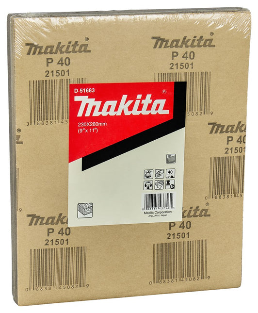 Makita SCHUURVEL 230X280MM K40