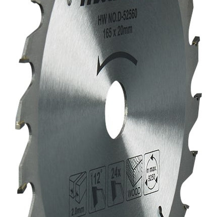 Makita HM Zaagbl 165X20X2 T24 – D-52560