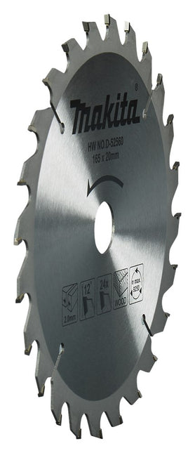 Makita HM Zaagbl 165X20X2 T24 – D-52560