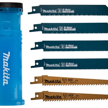 Makita Reciprozaagset 6-Delig Hout en Metaal – D-53051