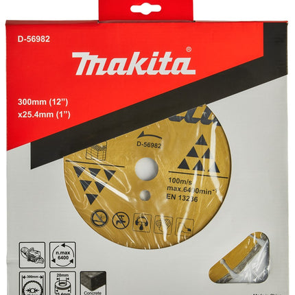 Makita Diamantschijf 300X25,4X3,0mm – D-56982
