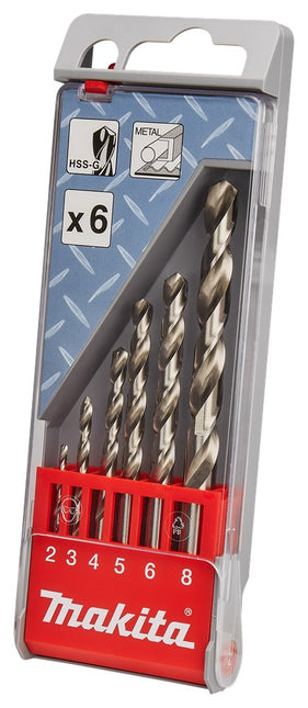 Makita Metaalborenset 6-Delig – D-57196