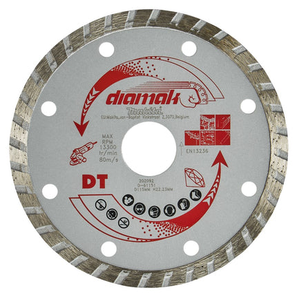 Makita Diamantschijf 115X22,23mm – D-61151
