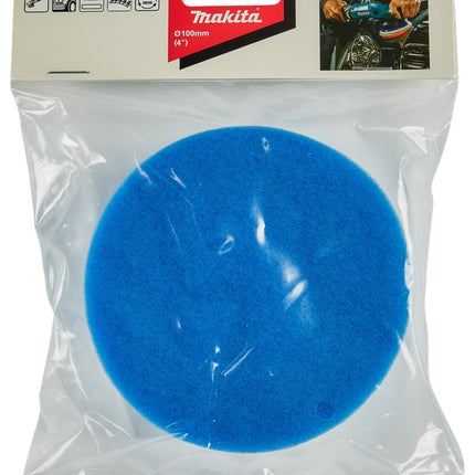 Makita Spons Blauw Zacht Medium 100mm – D-62533