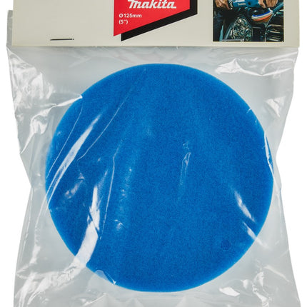 Makita Spons Blauw Zacht Medium 125mm – D-62549