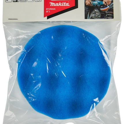 Makita Spons Blauw Zacht Medium 125mm – D-62636