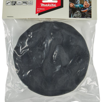 Makita Spons Zwart Zacht Fijn 150mm – D-62670