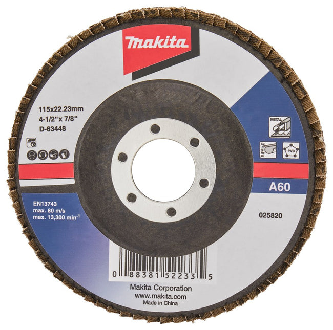 Makita Lamellenschijf 115mm A60 – D-63448