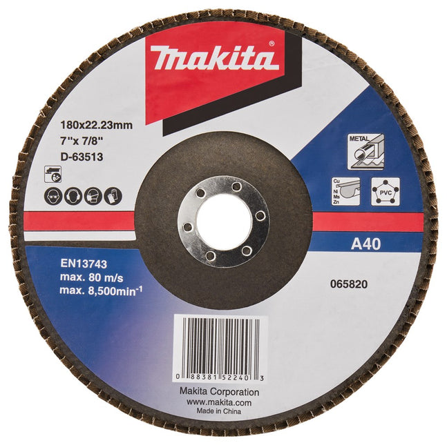 Makita Lamellenschijf 180mm A40 Lamellensch. 180X22mm 10st – D-63513-10