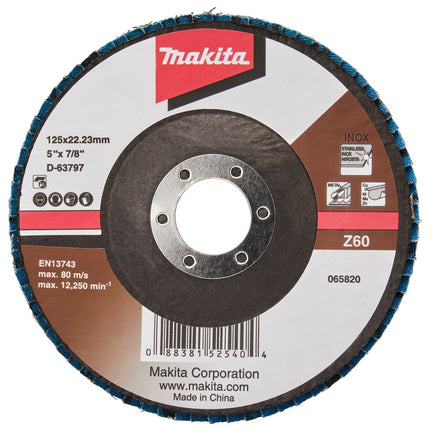 Makita Lamellenschijf 125mm Z60 Lamellensch. 125X22mm 10st – D-63797-10