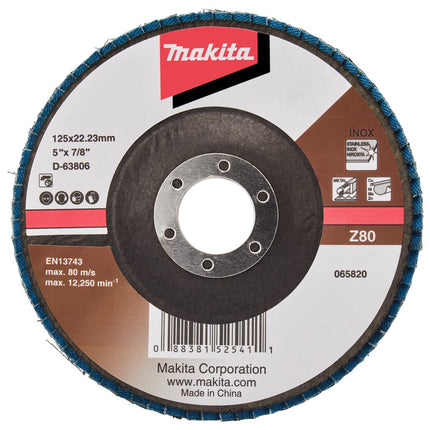 Makita Lamellenschijf 125mm Z80 Lamellensch. 125X22mm 10st – D-63806-10