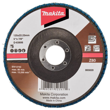 Makita Lamellenschijf 125mm Z80 Lamellensch. 125X22mm 10st – D-63806-10