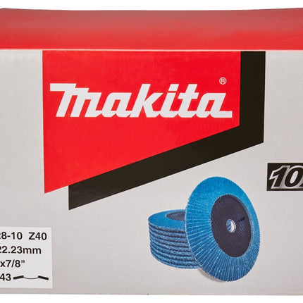 Makita Lamellenschijf 180mm Z40 180X22mm 10st – D-63828-10
