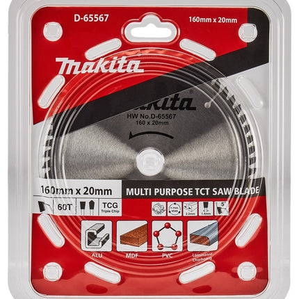 Makita CIRKELZAAGBLAD DIV. MATERIALEN